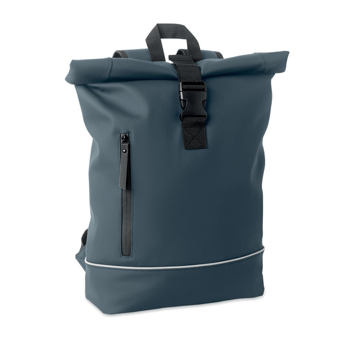 Laptosa 15 colos laptop pu hátizsák - Francia tengerészkék<br><small>MI-MO2581-85</small>