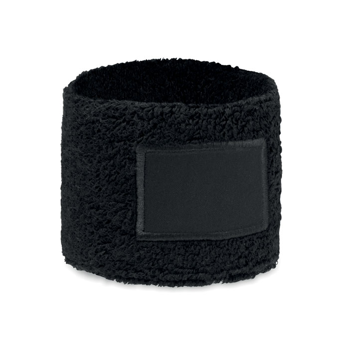 Tekubi poliészter-pamut csuklópánt - fekete<br><small>MI-MO2608-03</small>