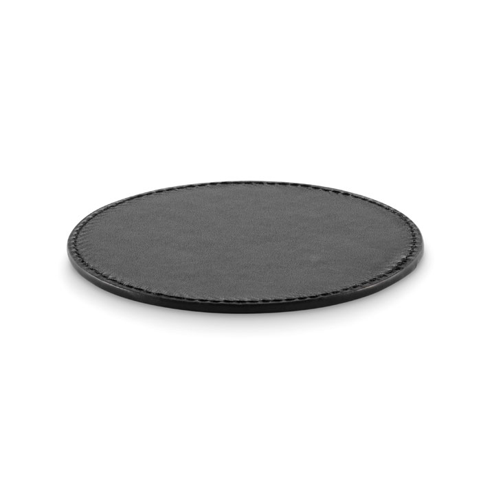 Posa kerek pu poháralátét - fekete<br><small>MI-MO2616-03</small>