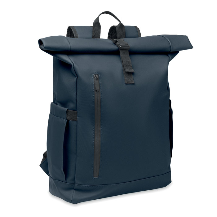 Bangkok roll rolltop laptop hátizsák 600d - kék<br><small>MI-MO2643-04</small>