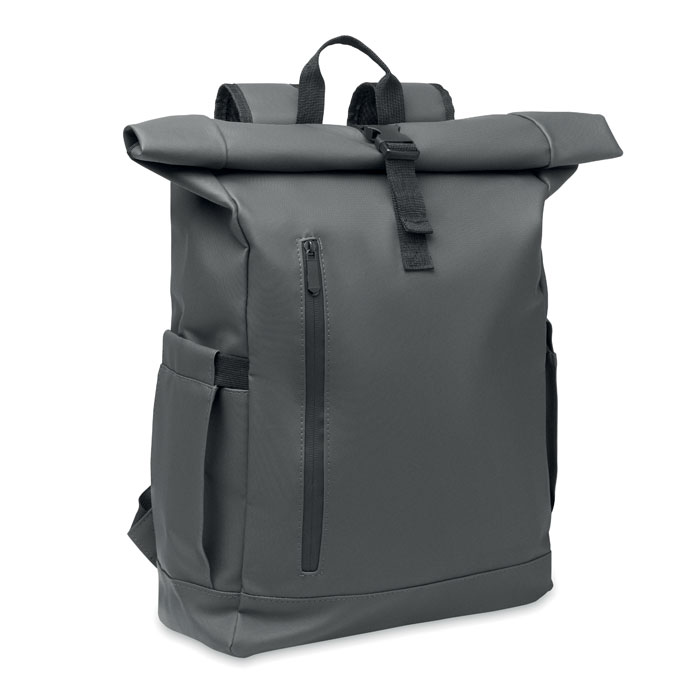 Bangkok roll rolltop laptop hátizsák 600d - kőszürke<br><small>MI-MO2643-15</small>
