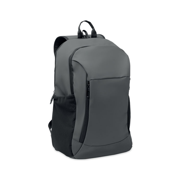 Korovin 15 col puha pu laptop hátizsák - kőszürke<br><small>MI-MO2684-15</small>
