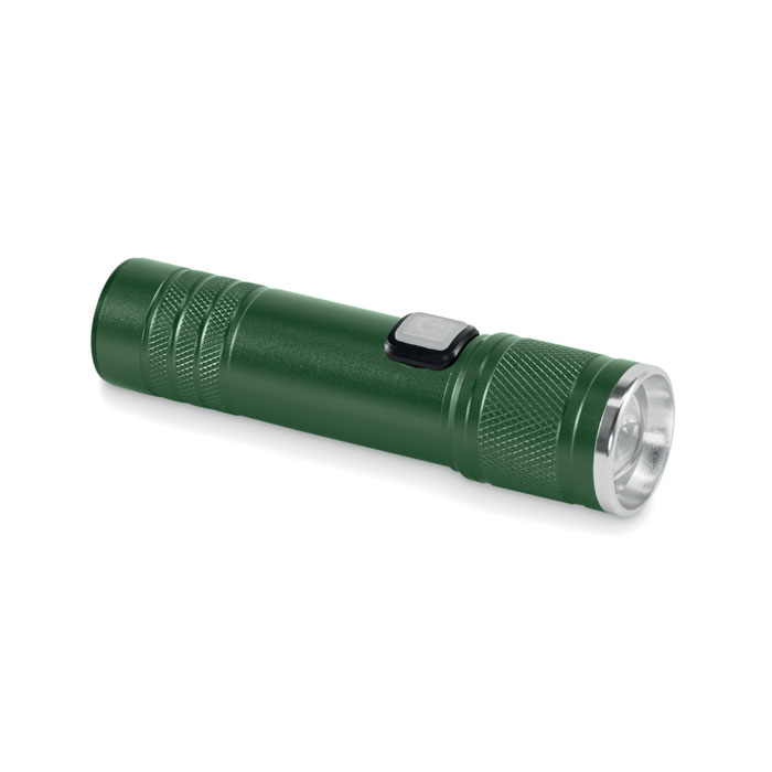 Flashra Újratölthető cob zseblámpa - sötétzöld<br><small>MI-MO2724-60</small>