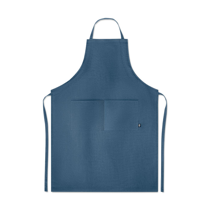 Naima apron kenderszövet állítható kötény - kék<br><small>MI-MO6164-04</small>