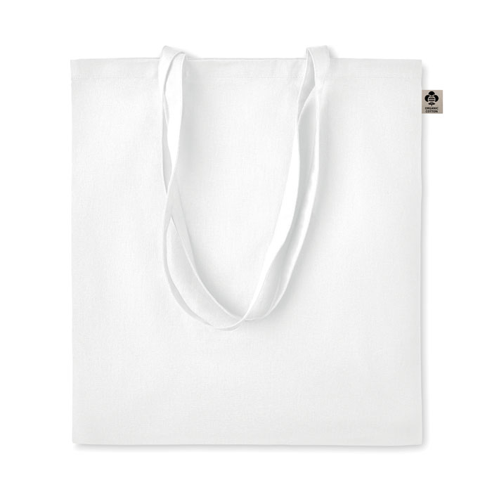 Zimde colour organikus pamut bevásárlótáska - fehér<br><small>MI-MO6189-06</small>