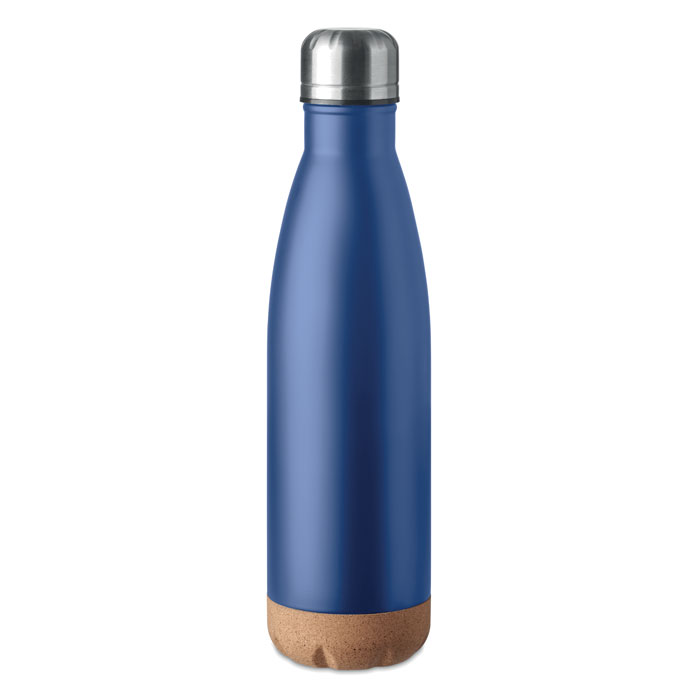 Aspen cork duplafalú palack 500 ml - kék<br><small>MI-MO6313-04</small>