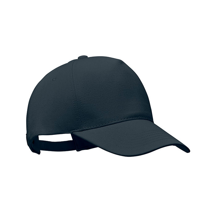 Bicca cap biopamut baseball sapka - Francia tengerészkék<br><small>MI-MO6432-85</small>