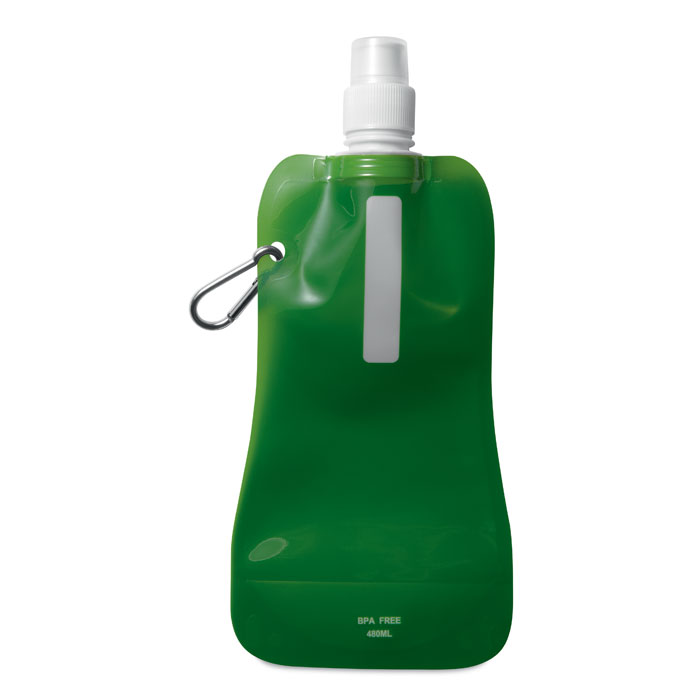 Gates Összehajth. vizes palack 480ml - Áttetsző zöld<br><small>MI-MO8294-24</small>