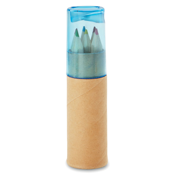 Petit lambut 6 db színes ceruza - áttetszo kék<br><small>MI-MO8580-23</small>