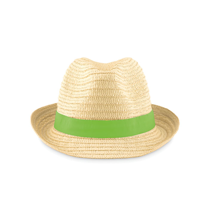 Boogie fonott kalap - lime<br><small>MI-MO9341-48</small>