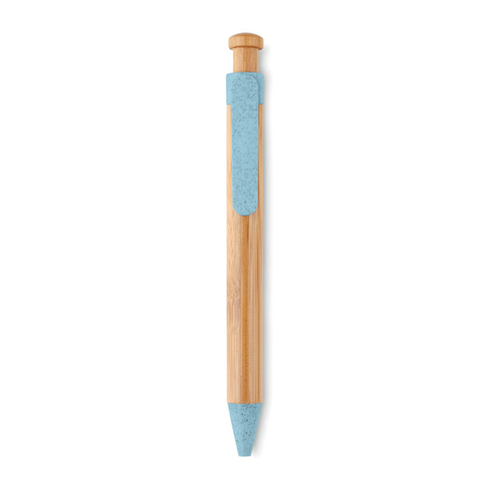 Toyama bambusz/szalma/abs golyóstoll - kék<br><small>MI-MO9481-04</small>