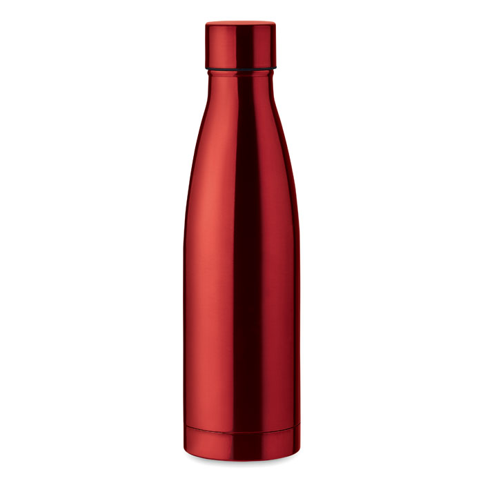 Belo bottle duplafalú palack, 500 ml - piros<br><small>MI-MO9812-05</small>