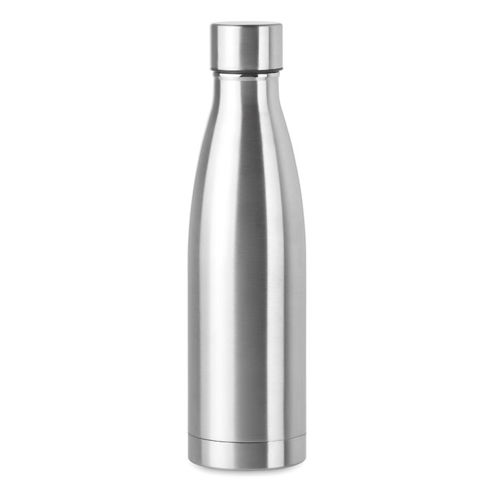 Belo bottle duplafalú palack, 500 ml - fakó ezüst<br><small>MI-MO9812-16</small>