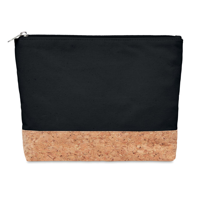 Porto bag parafa & pamut kozmetika táska - fekete<br><small>MI-MO9817-03</small>