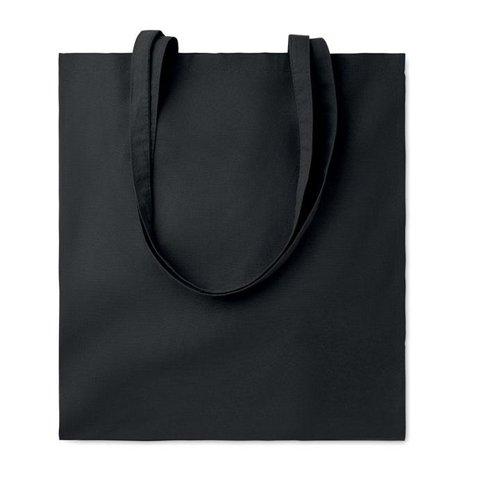 Cottonel colour ++ pamut bevásárlótáska, 180 g - fekete<br><small>MI-MO9846-03</small>