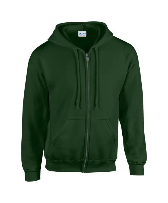 HB Zip Hooded pulóver - sötét zöld<br><small>AN-AP4306-07_L</small>
