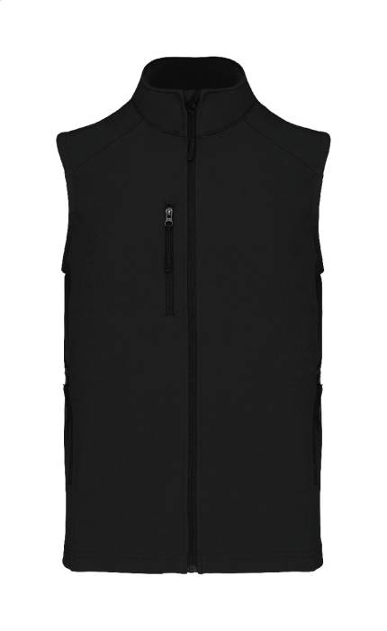 KA403 3 rétegű softshell testmelegítő mellény - fekete<br><small>AN-AP5035-10_L</small>