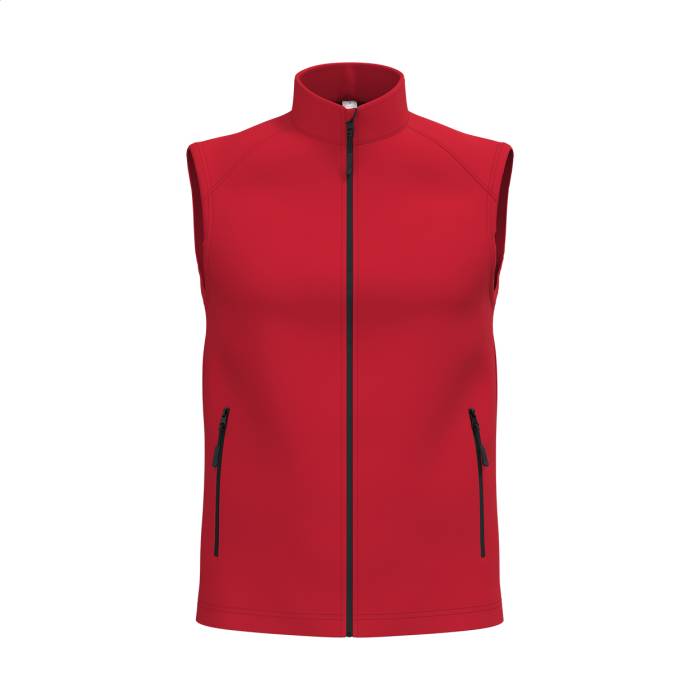 IB413 kétrétegű softshell mellény - piros<br><small>AN-AP593043-05_L</small>