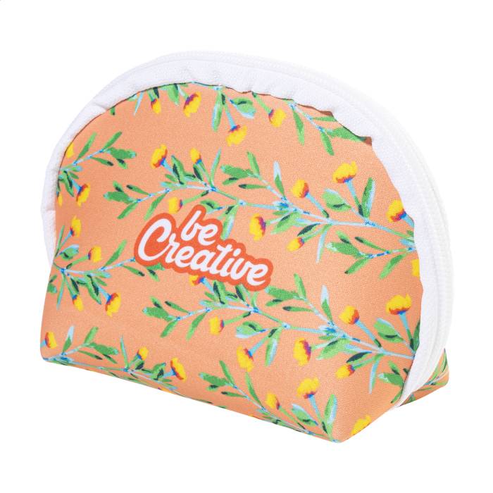 CreaBeauty Soft S egyedi RPET kozmetikai táska - fehér<br><small>AN-AP715006-01</small>