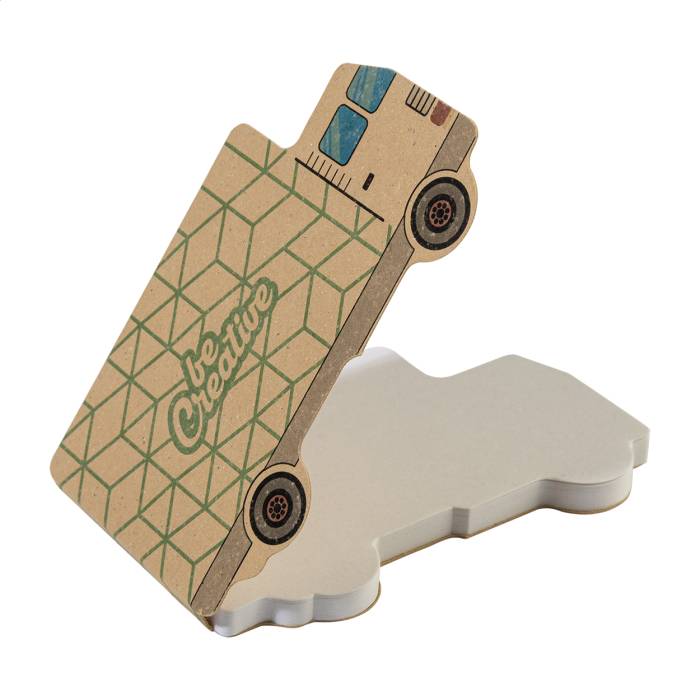 CreaStick Truck Eco egyedi öntapadós jegyzettömb