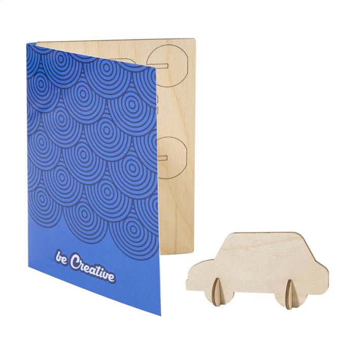 SendCraft egyedi kirakós képeslap, autó - fehér<br><small>AN-AP715048-C</small>