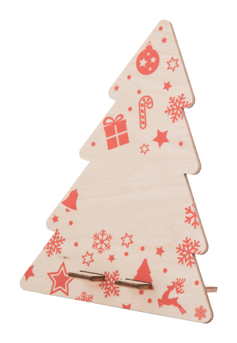 Vallvik karácsonyi asztali mobiltelefon-tartó - piros, natúr<br><small>AN-AP716673-05</small>