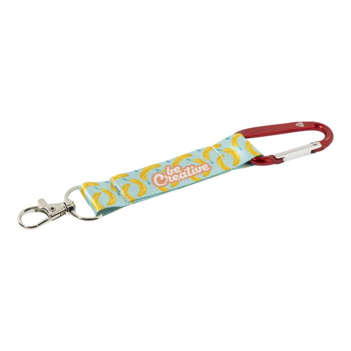 SuboRing Double egyedi RPET kulcstartó - piros<br><small>AN-AP716993-05</small>