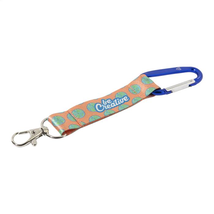 SuboRing Double egyedi RPET kulcstartó - kék<br><small>AN-AP716993-06</small>