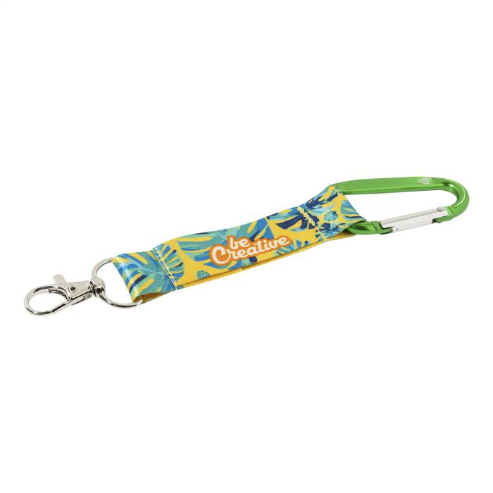 SuboRing Double egyedi RPET kulcstartó - zöld<br><small>AN-AP716993-07</small>