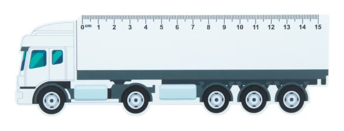 Trucker 15 kamion formájú vonalzó, 15 cm