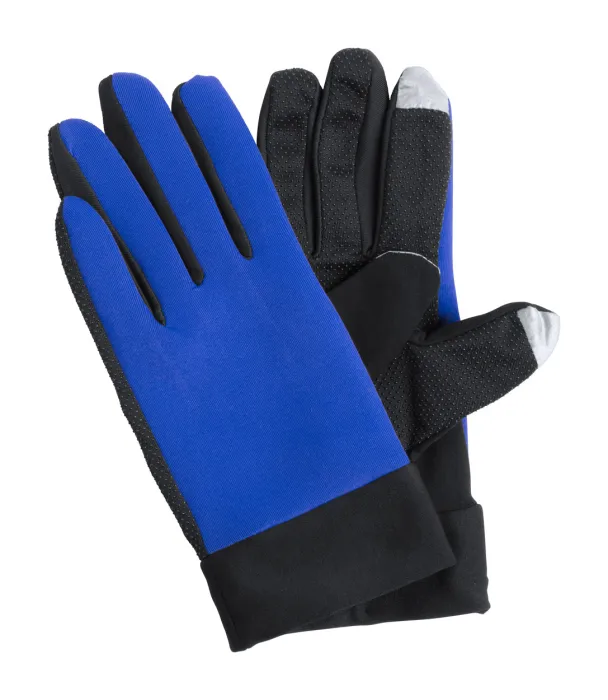 Vanzox érintőképernyős sport kesztyű - kék, fekete<br><small>AN-AP721211-06</small>