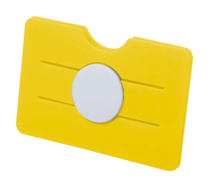 Tisson bankkártya tartó - sárga, fehér<br><small>AN-AP721405-02</small>