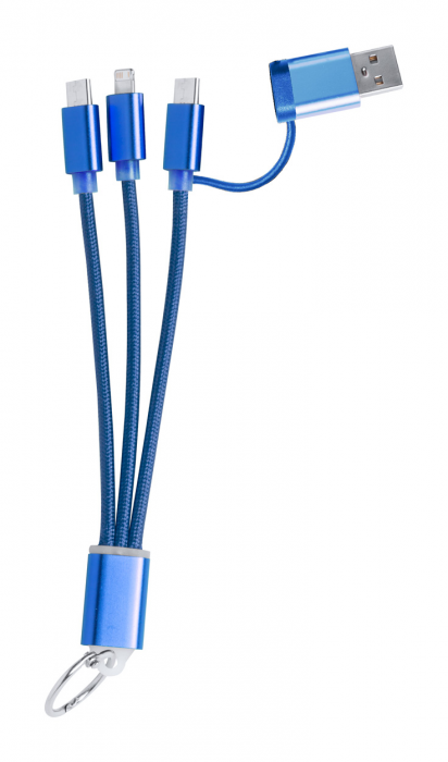 Frecles USB töltős kulcstartó - kék<br><small>AN-AP722111-06</small>