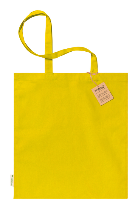 Klimbou pamut bevásárlótáska - sárga<br><small>AN-AP722213-02</small>