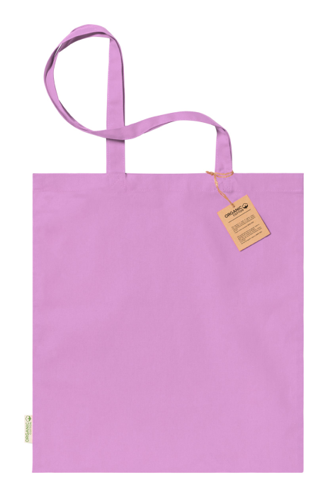 Klimbou pamut bevásárlótáska - rózsaszín<br><small>AN-AP722213-04</small>