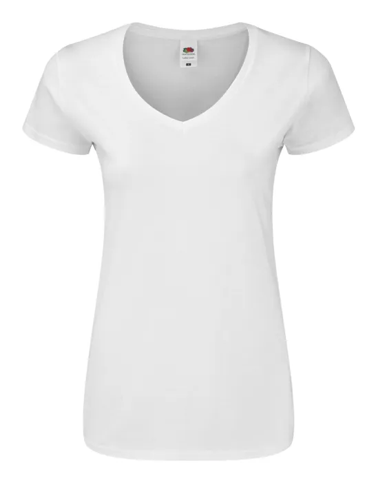 Iconic V-Neck Women női póló - fehér<br><small>AN-AP722435-01_XXL</small>
