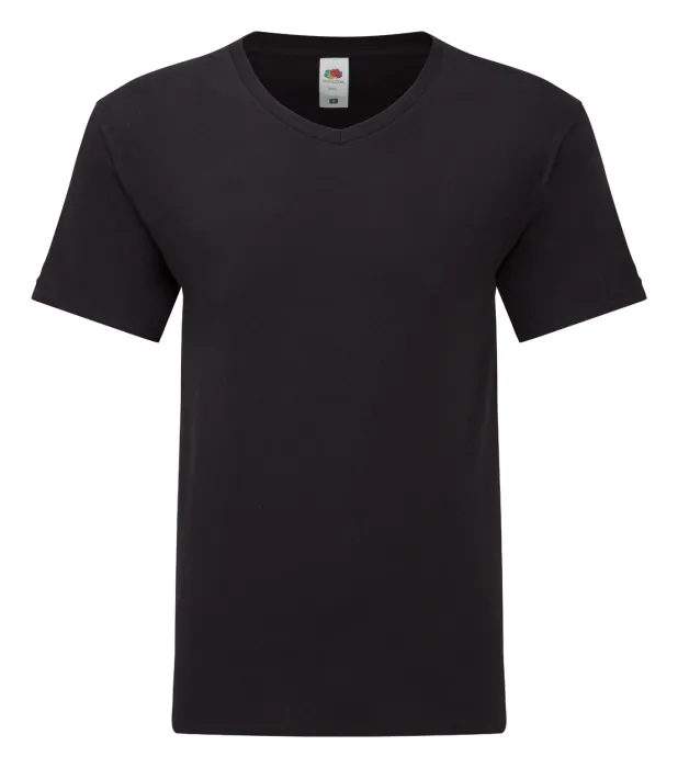 Iconic V-Neck póló - fekete<br><small>AN-AP722442-10_S</small>