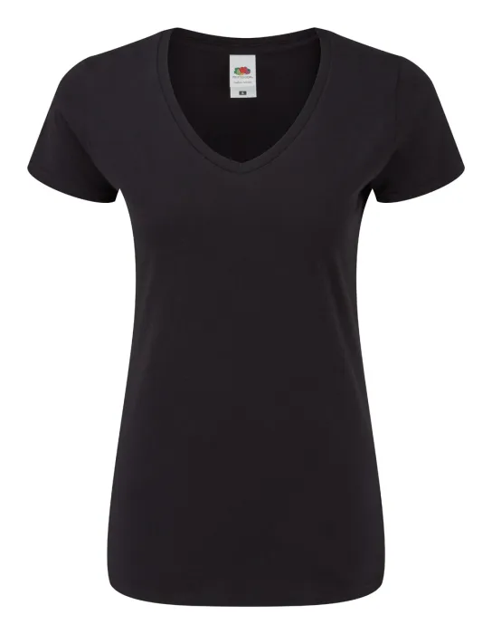 Iconic V-Neck Women női póló - fekete<br><small>AN-AP722443-10_L</small>