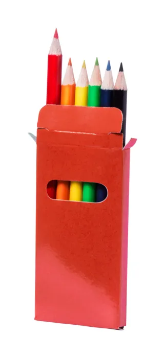 Garten 6 db-os színes ceruza készlet - piros<br><small>AN-AP731349-05</small>