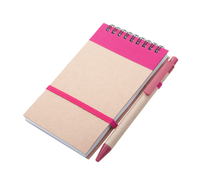 Ecocard jegyzetfüzet - pink, natúr<br><small>AN-AP731629-25</small>