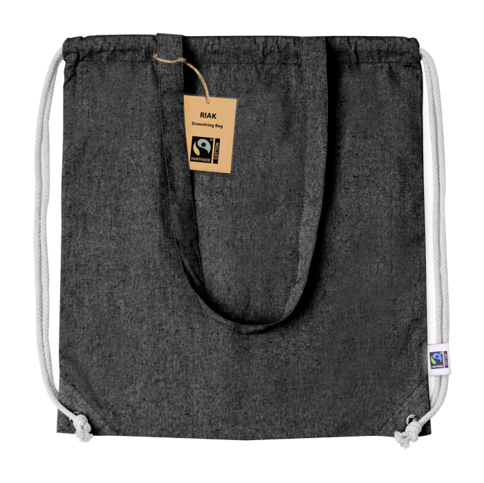 Riak Fairtrade hátizsák - fekete<br><small>AN-AP733876-10</small>