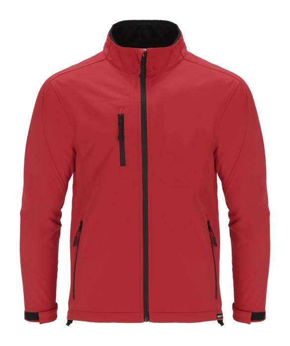 Grifter RPET softshell kabát - piros<br><small>AN-AP735473-05_L</small>