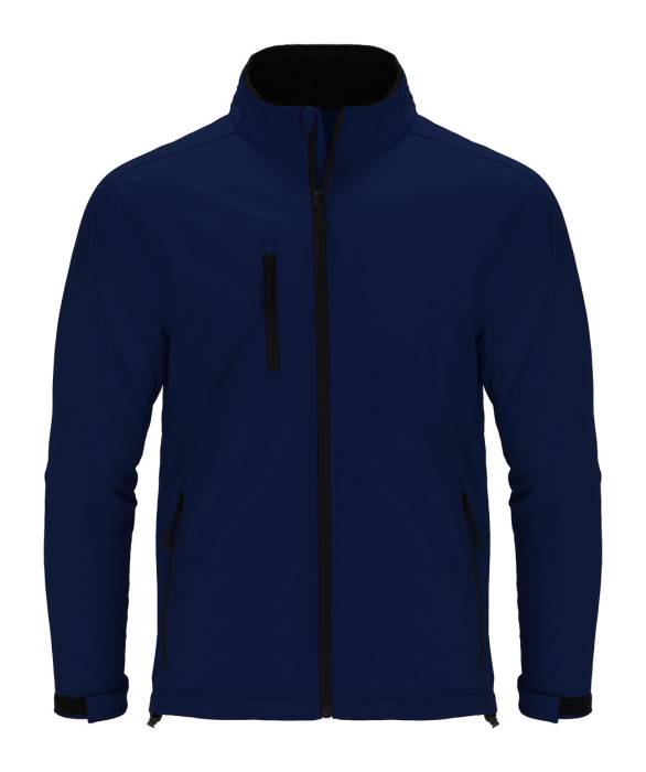 Grifter RPET softshell kabát - sötét kék<br><small>AN-AP735473-06A_XL</small>