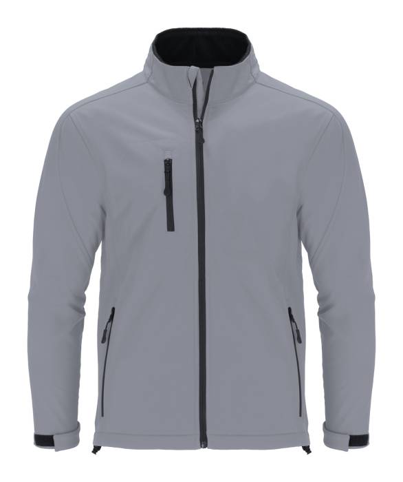 Grifter RPET softshell kabát - szürke<br><small>AN-AP735473-80_XL</small>