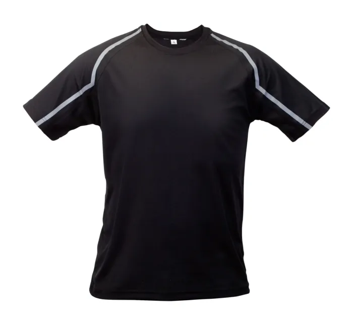 Fleser póló - fekete, világos szürke<br><small>AN-AP741329-10_XL</small>