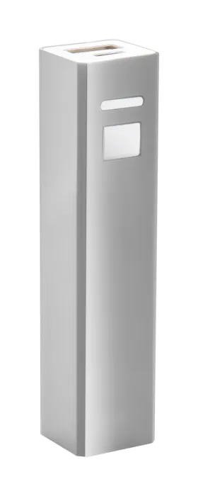Thazer USB power bank - ezüst, fehér<br><small>AN-AP741469-21</small>
