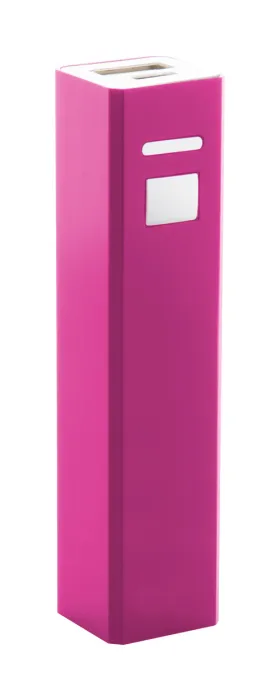 Thazer USB power bank - pink, fehér<br><small>AN-AP741469-25</small>