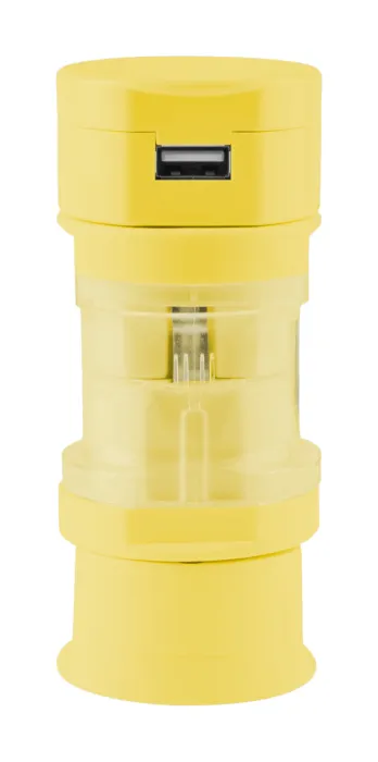 Tribox utazó adapter - sárga<br><small>AN-AP741480-02</small>