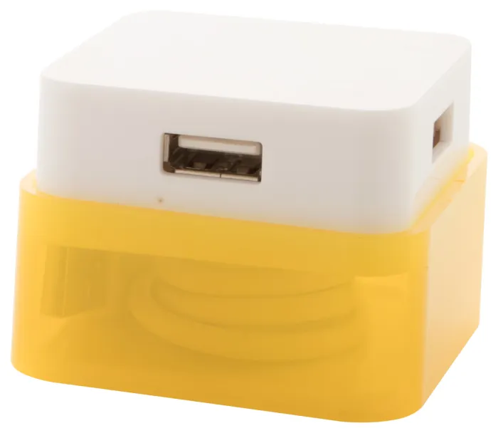 Dix USB elosztó - sárga, fehér<br><small>AN-AP741482-02</small>