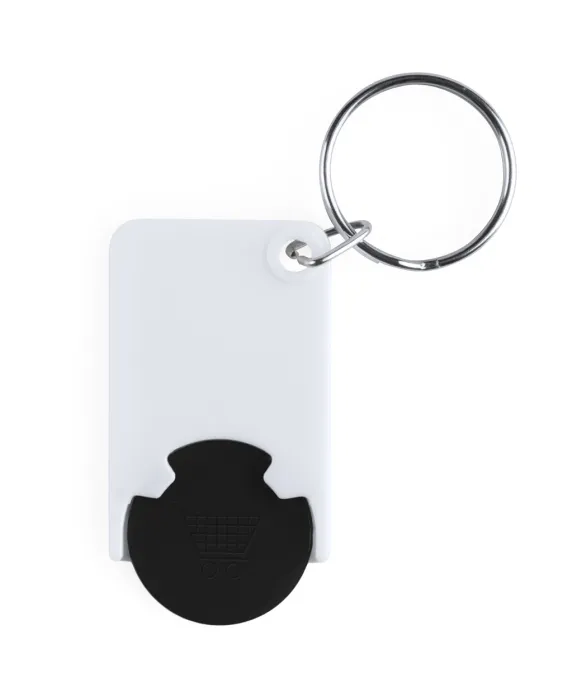 Zabax kulcstartós bevásárlókocsi érme - fekete<br><small>AN-AP741590-10</small>